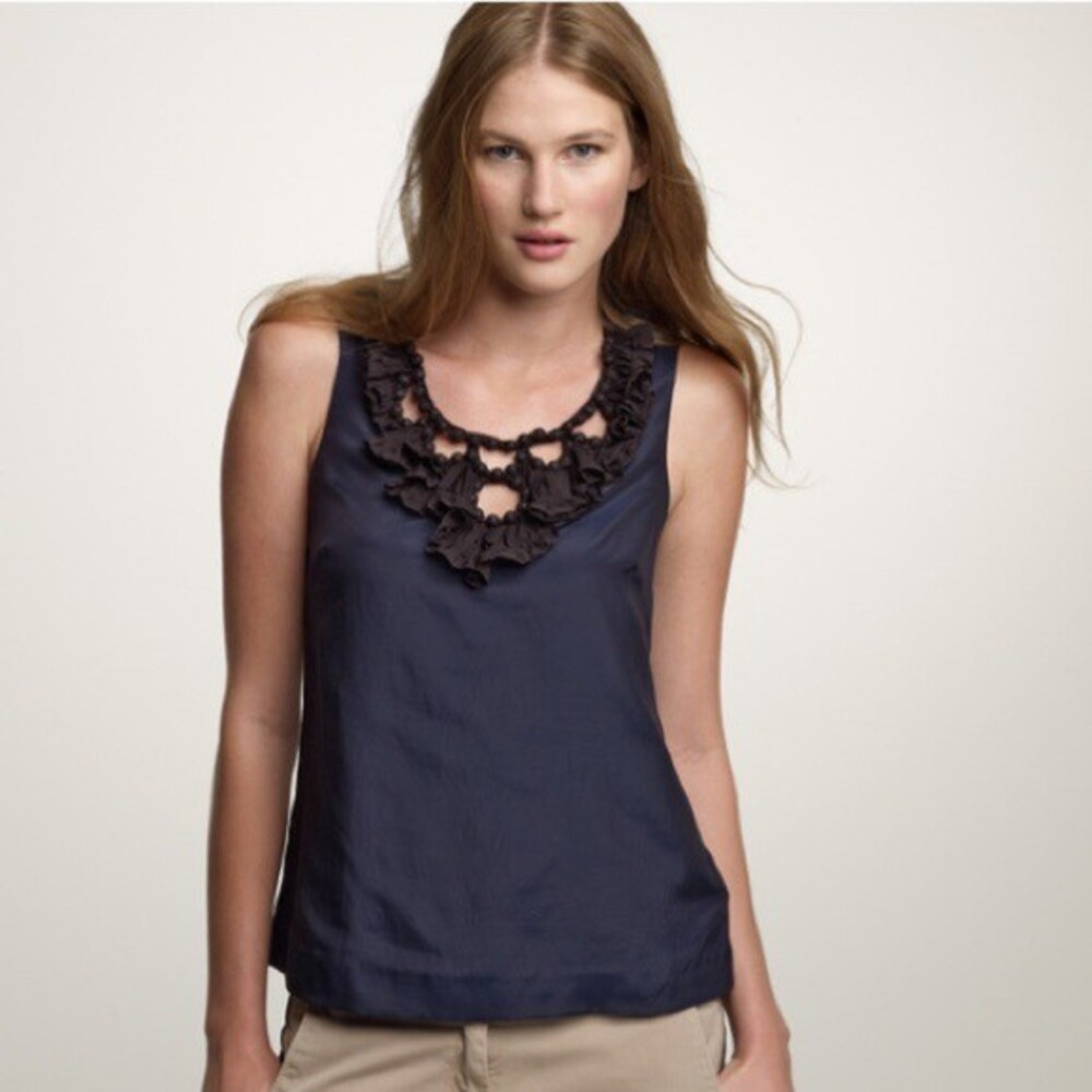 Jcrew vintage silk Gorgeous top